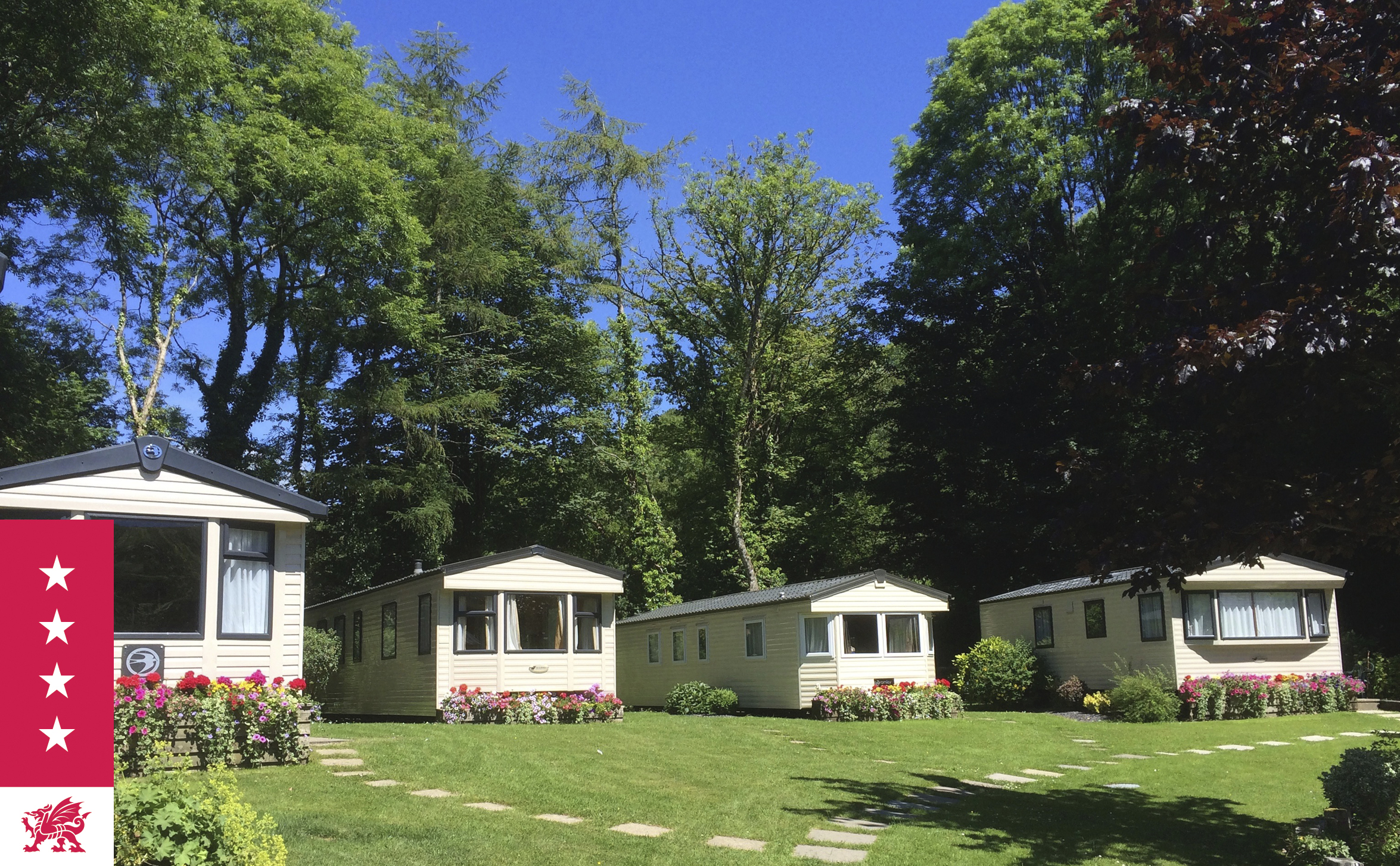 Self Catering Holiday Static Caravans with Central Heating